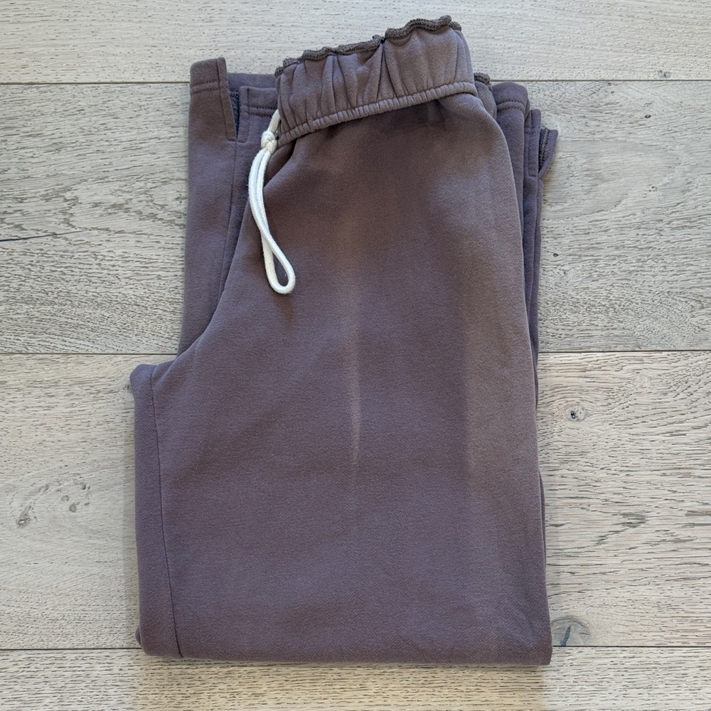Urban Outfitters Out From Under Wide Leg Sweatpants in Mauve Size XS
